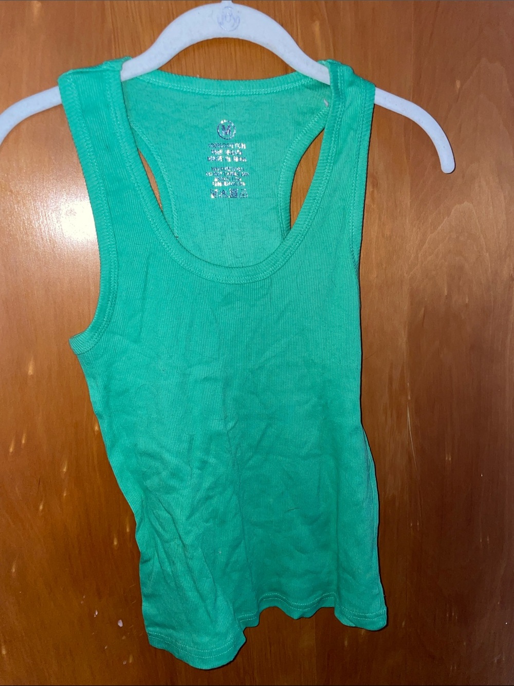 Green Ribbed Tank 💚 - Picture 7 of 9